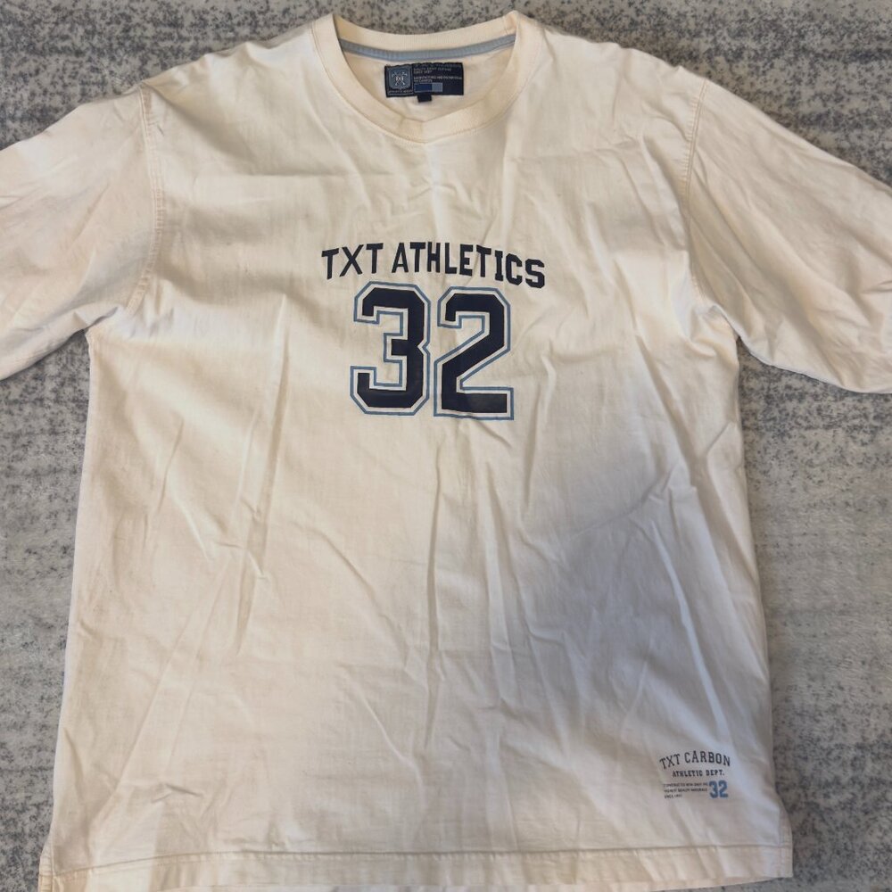 TXT Carbon “TXT Athletics 32” Graphic Tee Size M